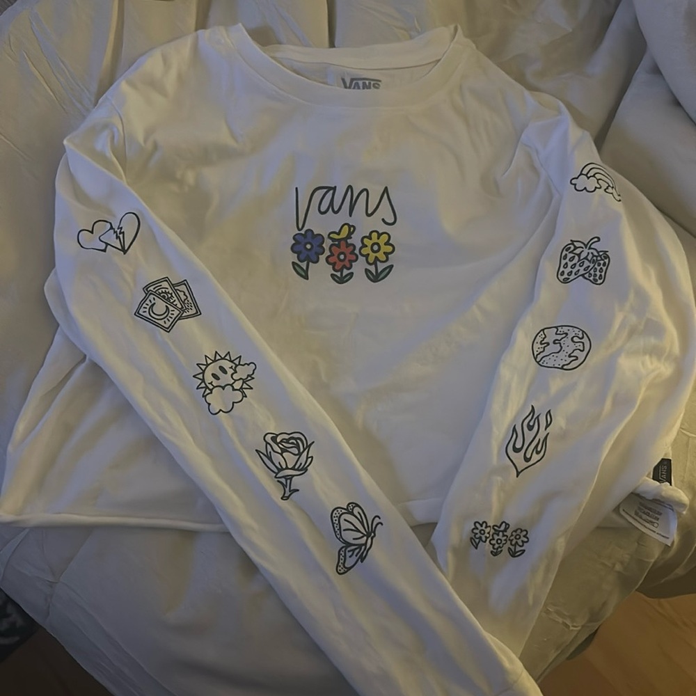 Vans cropped long sleeve